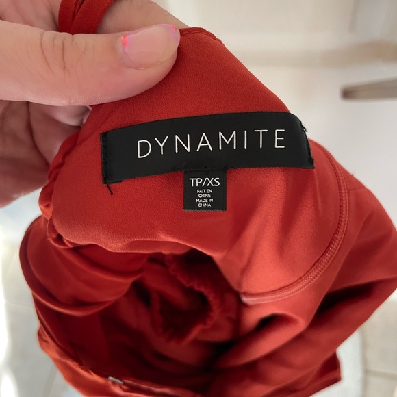 Dynamite Strappy Summer Dress - Picture 3 of 4